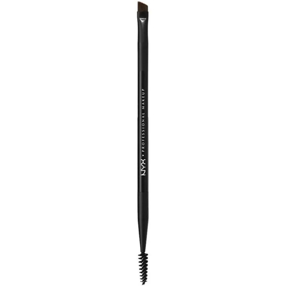 Nyx Professional Makeup, Pro Brow Brush Dual-ended Brow Brush With Angled Brush - Picture 1 of 5